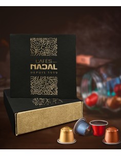Capsules compatibles Nespresso® Cafés Nadal Moka